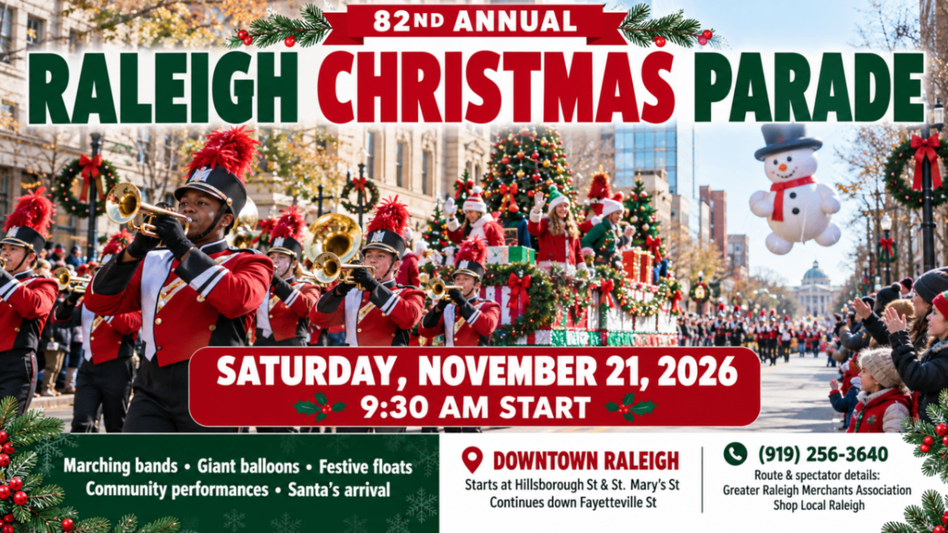 82nd Annual Raleigh Christmas Parade