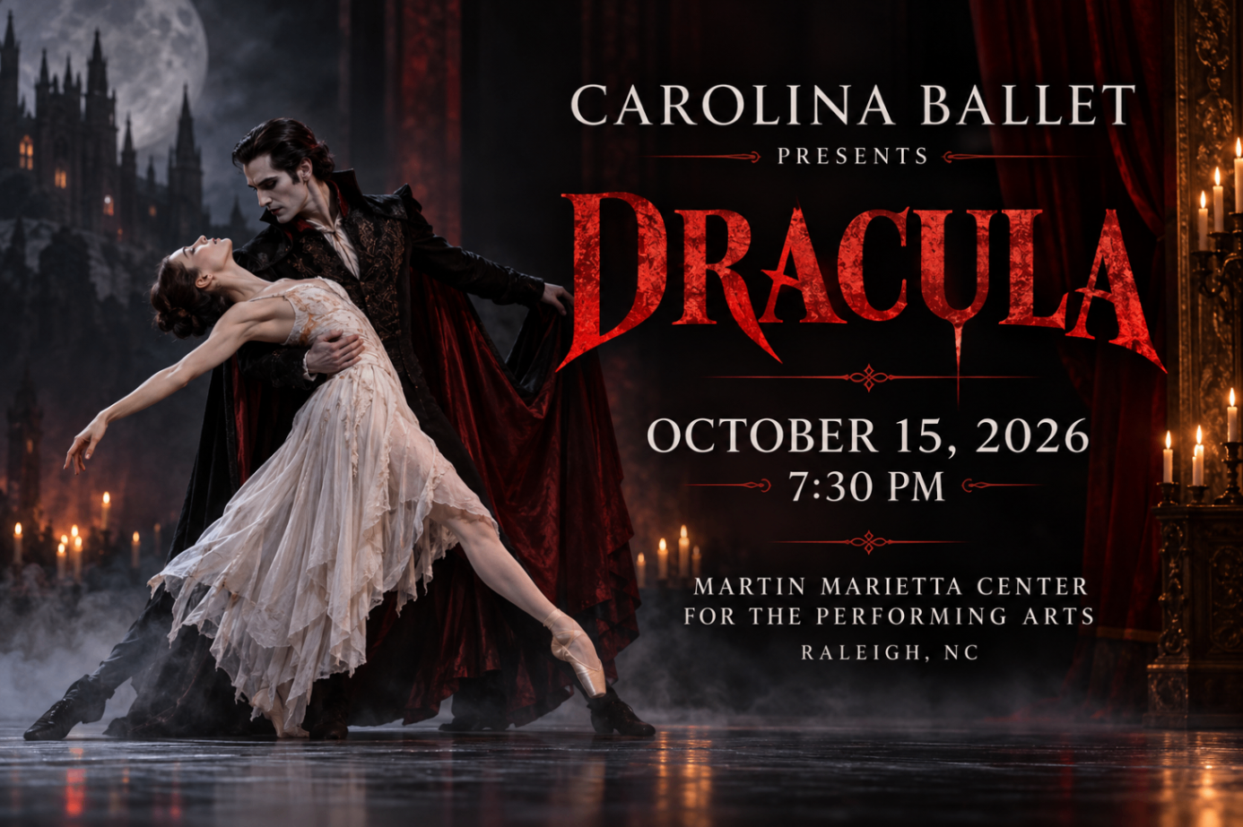Carolina Ballet Presents: Dracula