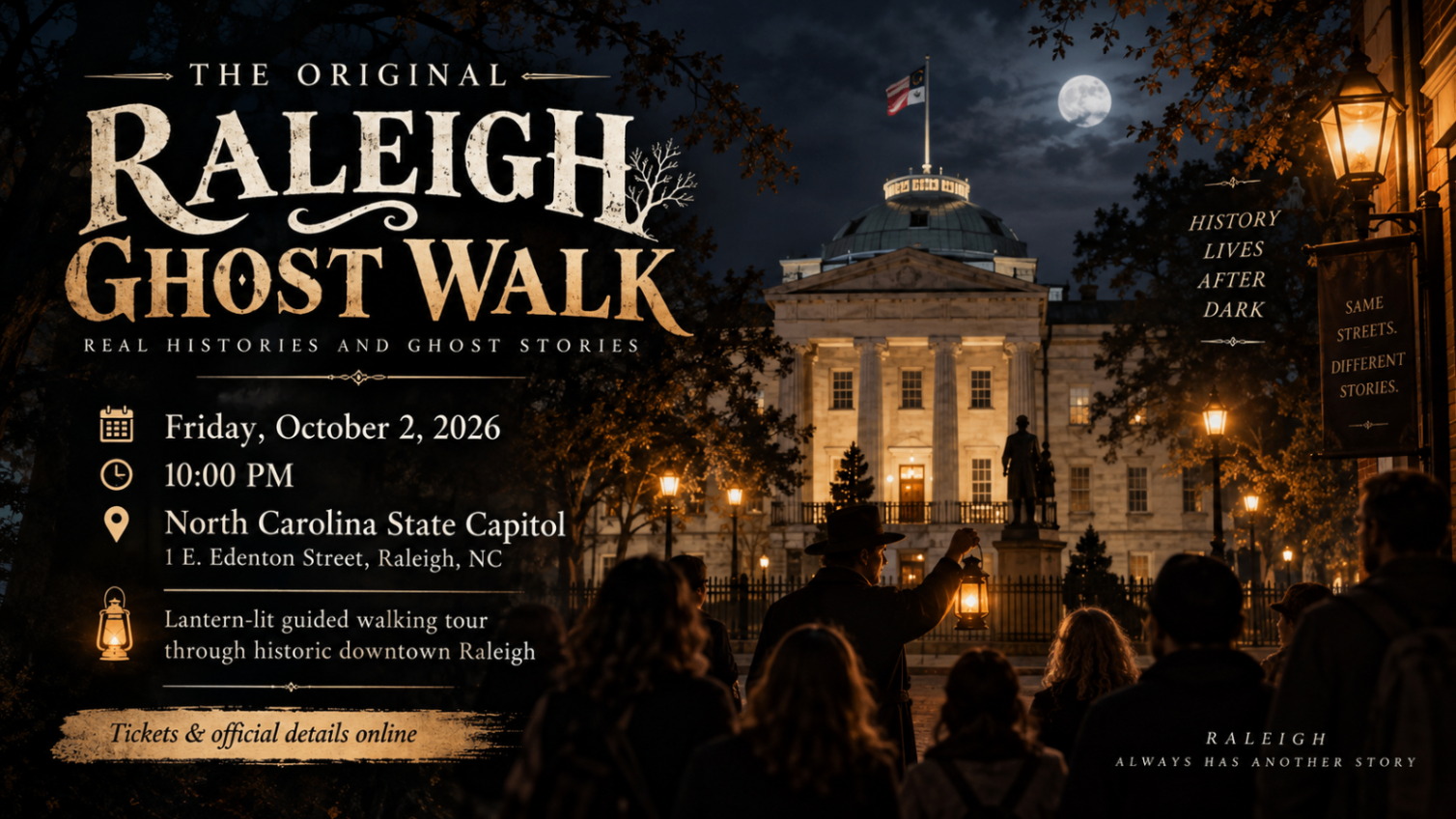 The Original Raleigh Ghost Walk